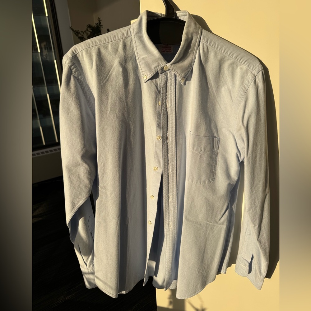 Light blue Kamakura Oxford cloth button down